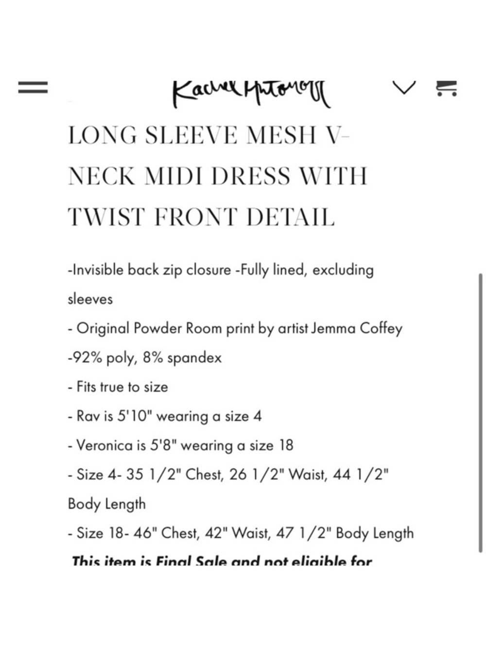 Anthropologie x Rachel Antonoff Olivia Dress - Two-Tone Floral Midi Pink&Orange - Picture 10 of 10